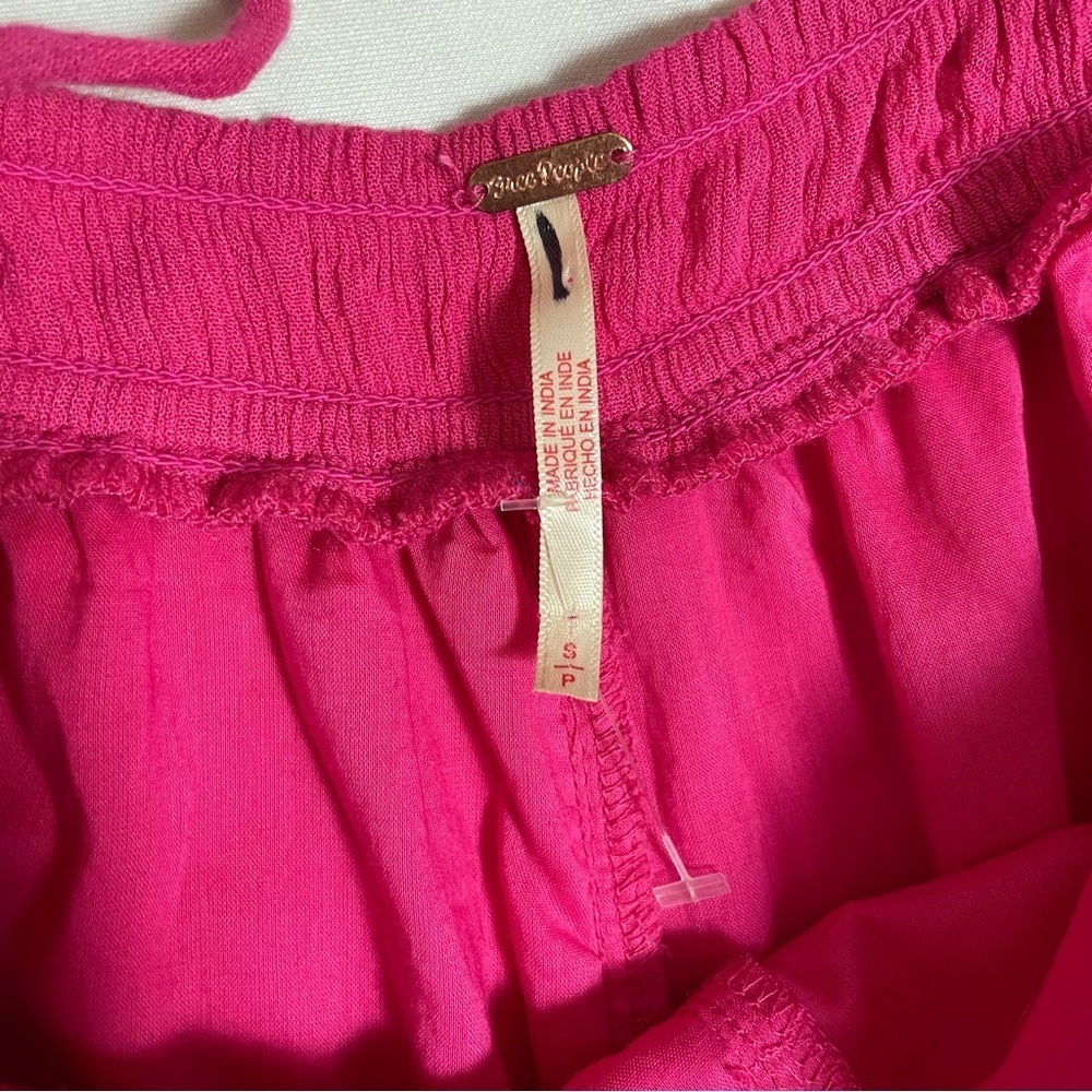 New Free People Pink Tumi Tunic Dress Size S - Picture 7 of 10